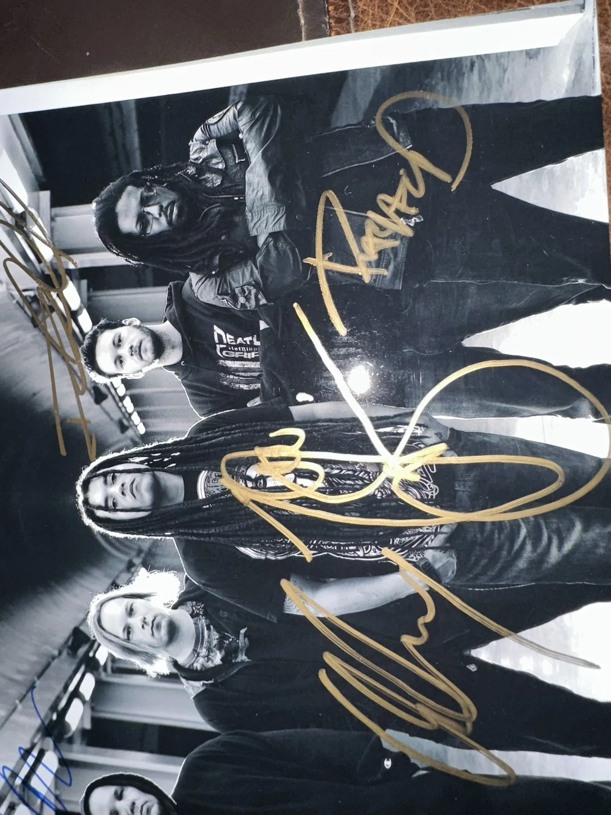 Autographed Nonpoint 8x10 Photo, image 2