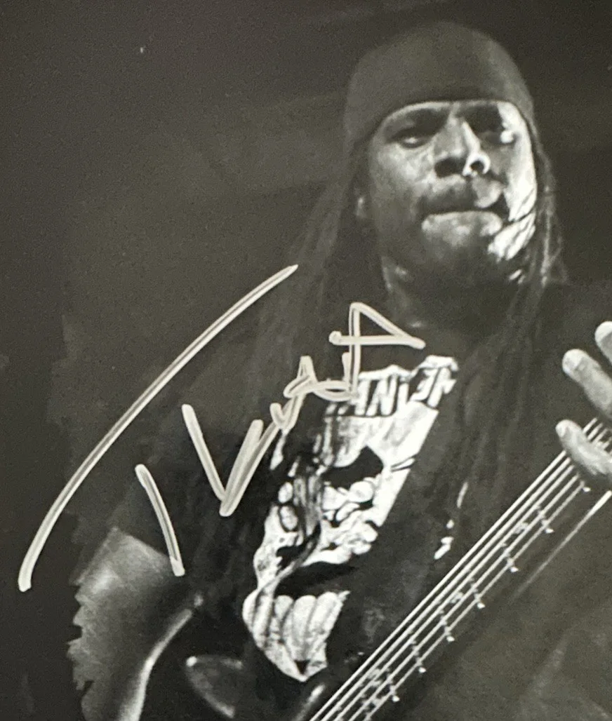 Autographed Traa Daniels (P.O.D) 5x8, image 2