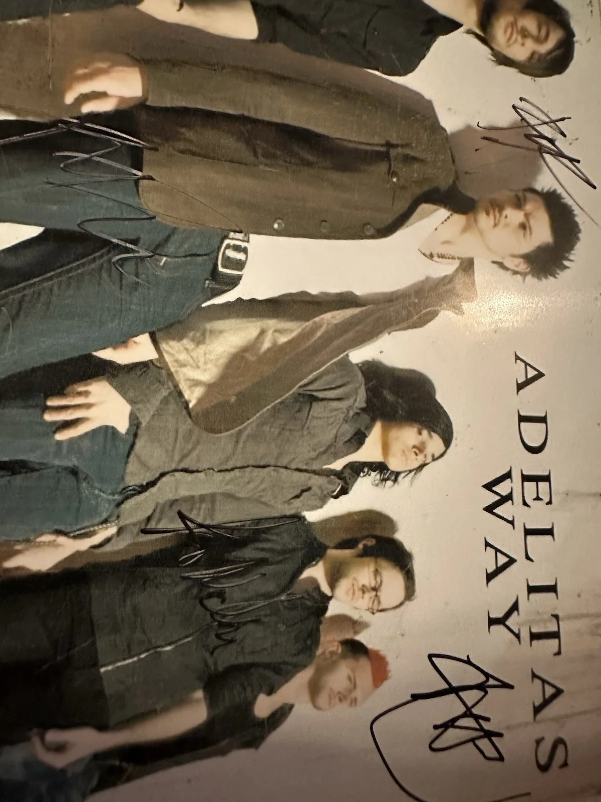 Autographed Adelitas Way 8x10, image 2