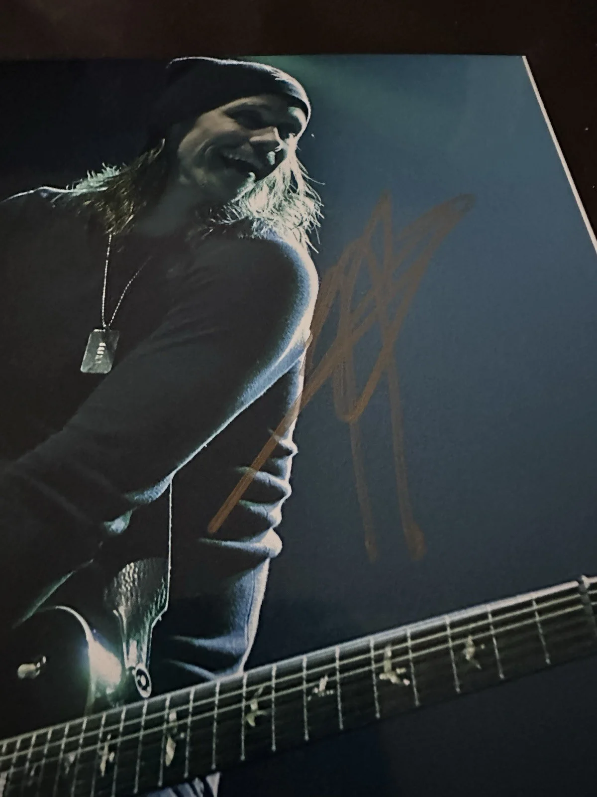 Autographed Myles Kennedy (Alter Bridge, Slash) 8x10 Photo, image 2