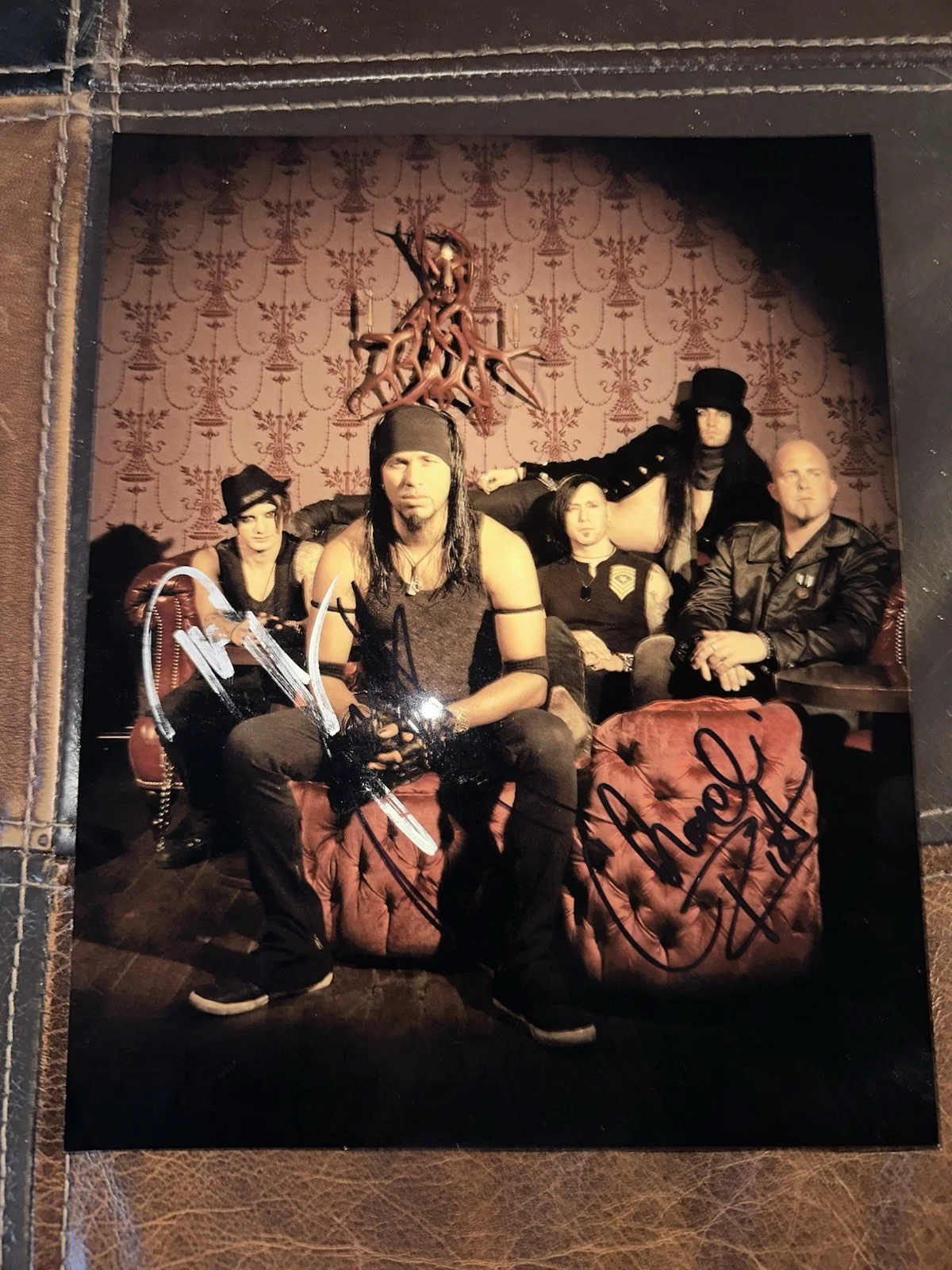 Autographed Pop Evil 8 X 10 Photo, image 2