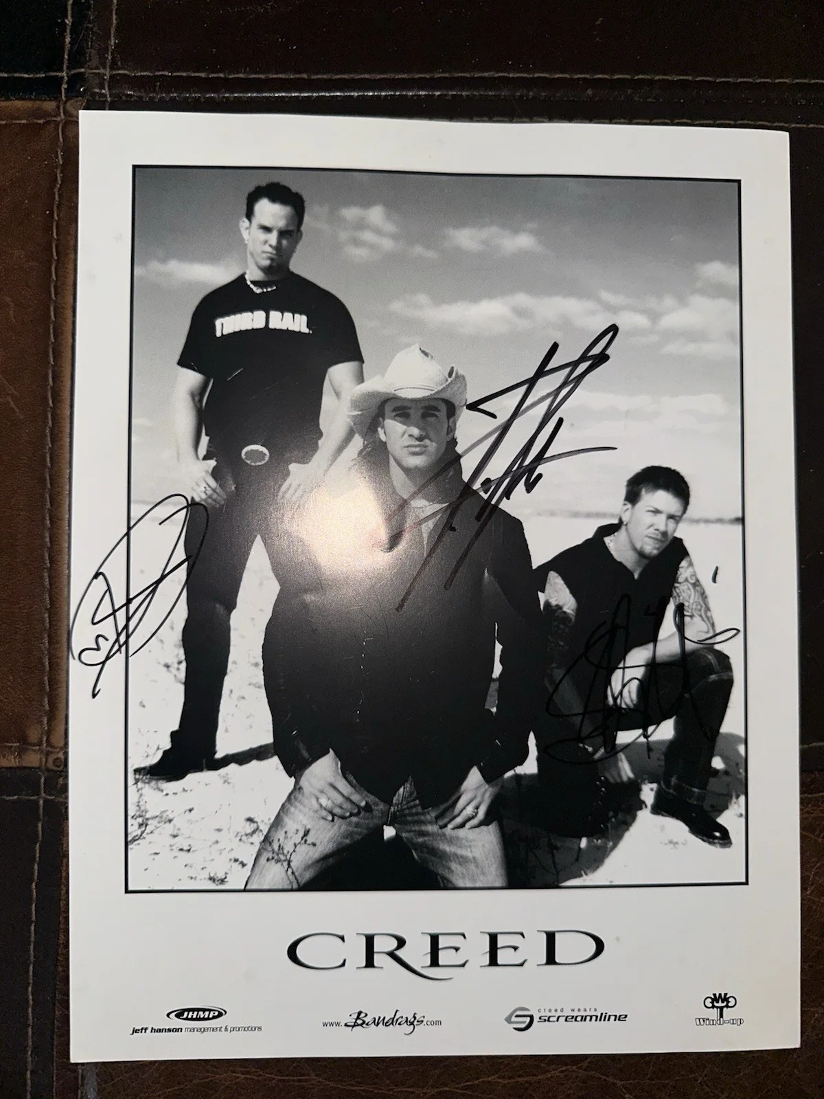 Autographed Creed 8 X 10 Photo, image 2