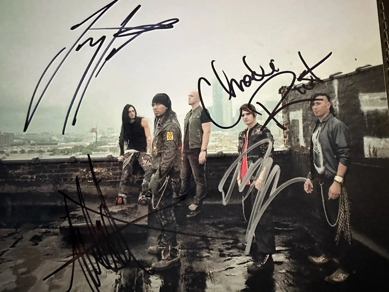 Autographed Pop Evil 8 X 10 Photo, image 2