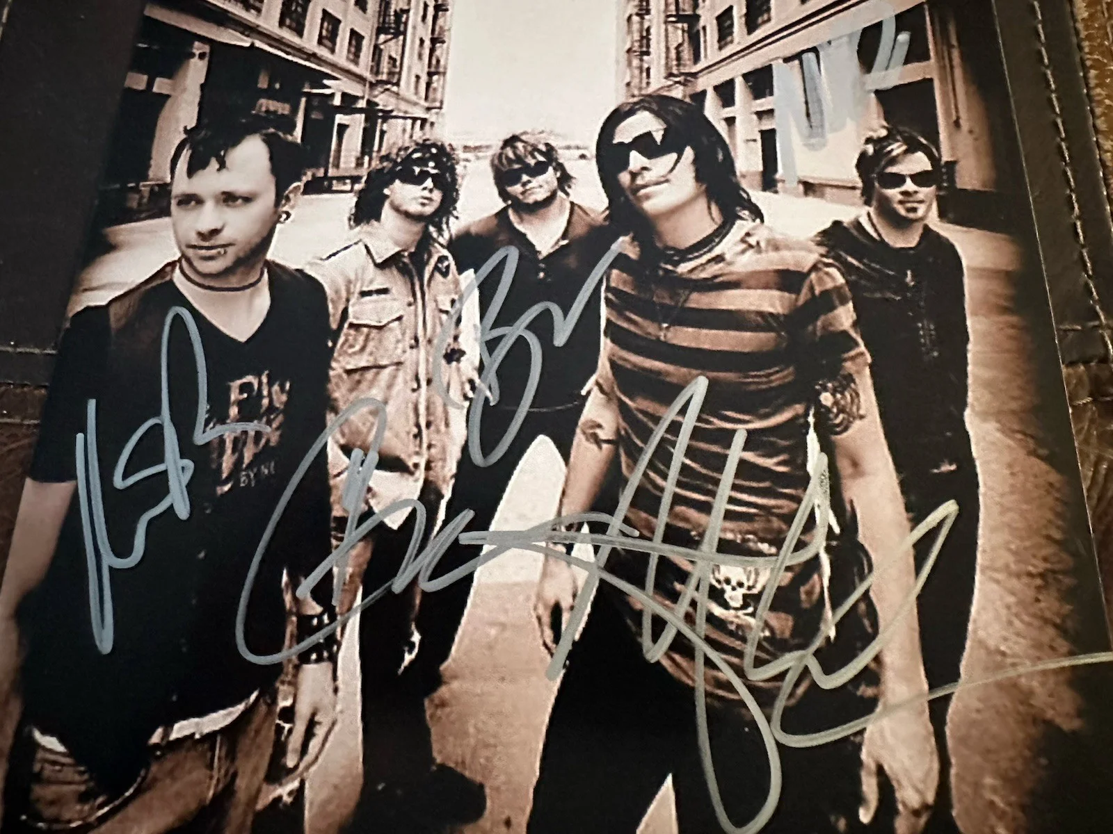 Autographed Hinder 8 X 10 Photo, image 2