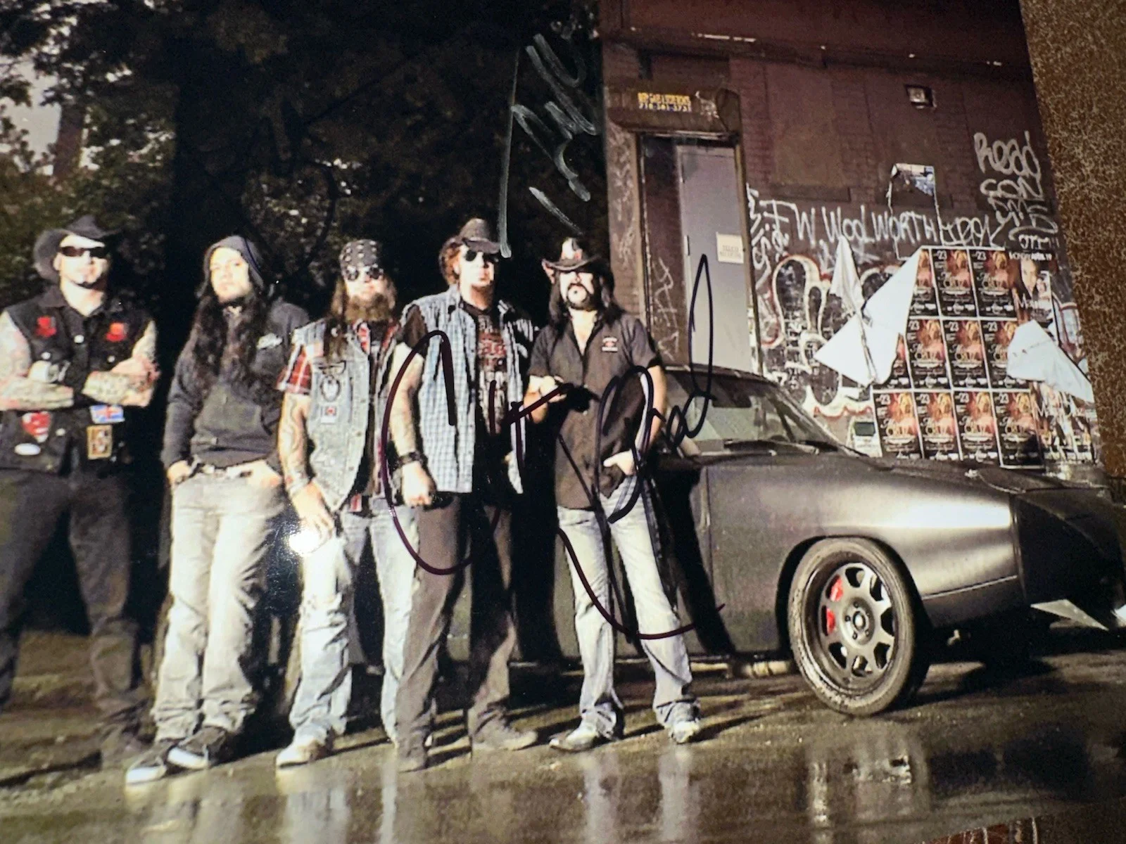 Autographed HELLYEAH 8x10 Photo (Mudvayne, Pantera), image 3