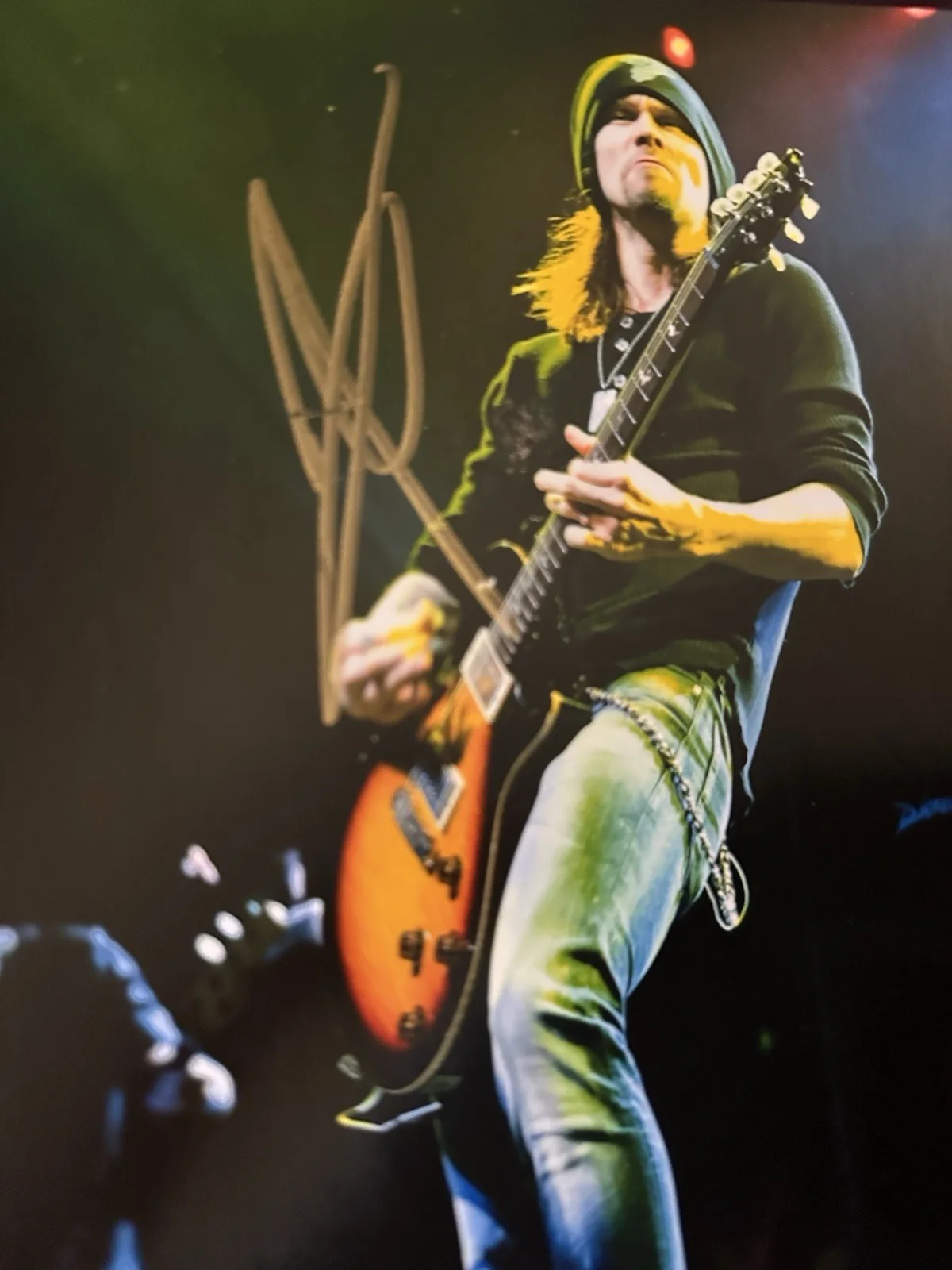 Autograph Myles Kennedy 8 X 10 Photo (Alter Bridge), изображение 2