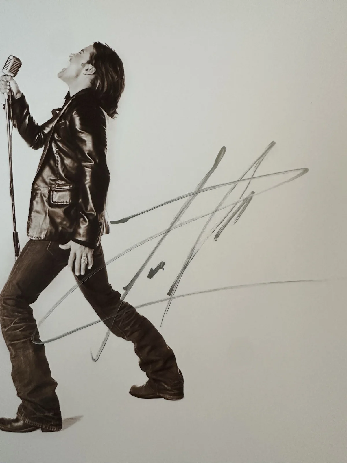 Autographed Scott Stapp 8 X 10 Photo (Creed), image 2