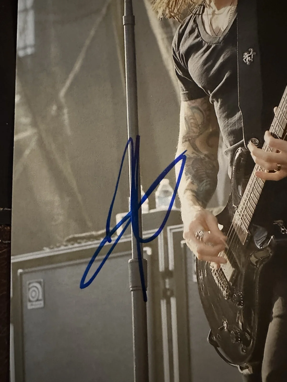 Autographed Myles Kennedy (Alter Bridge) 8x10 Photo, изображение 2