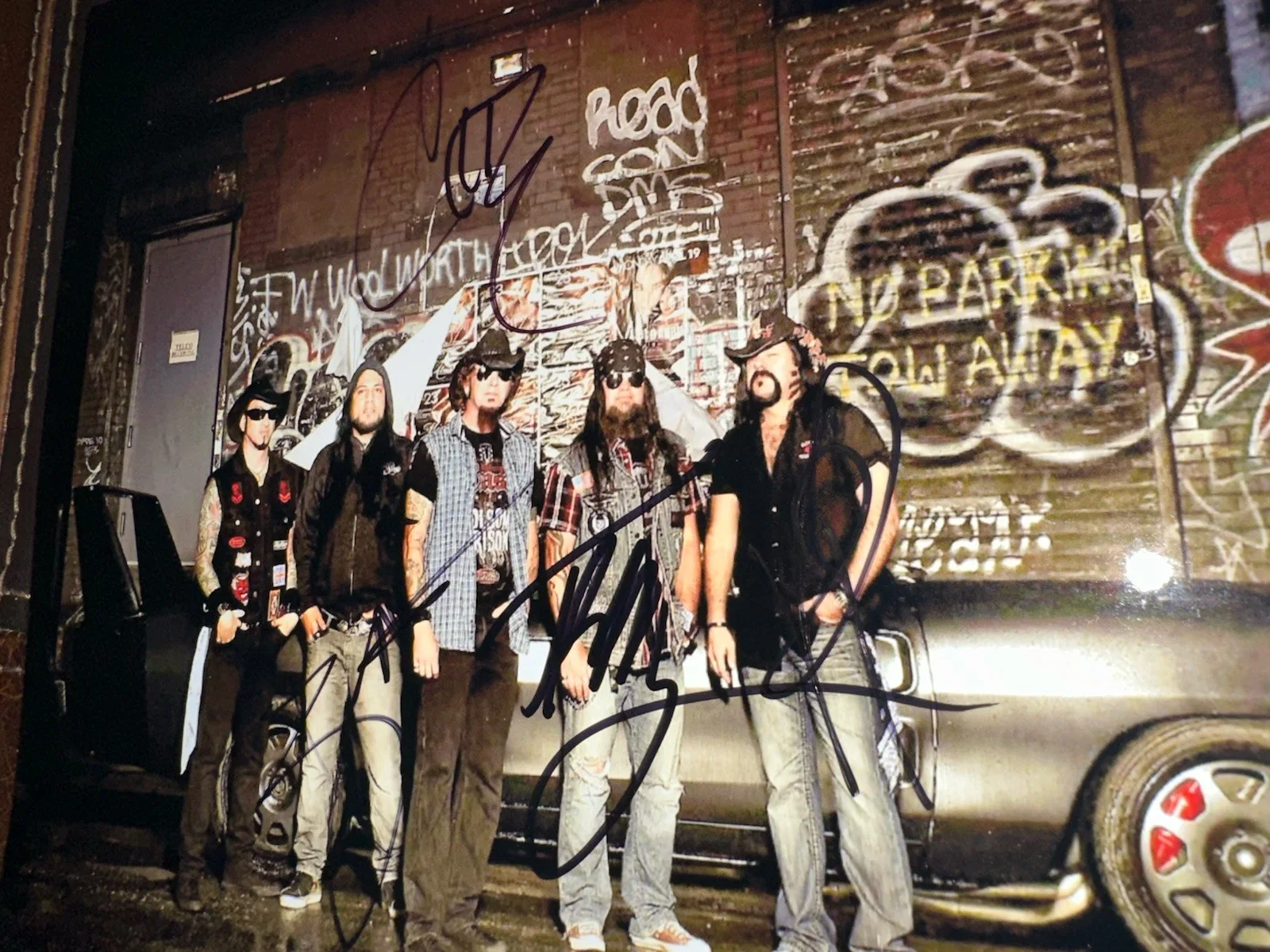 Autographed Hellyeah 8 X 10 Photo (Mudvayne, Pantera), image 3