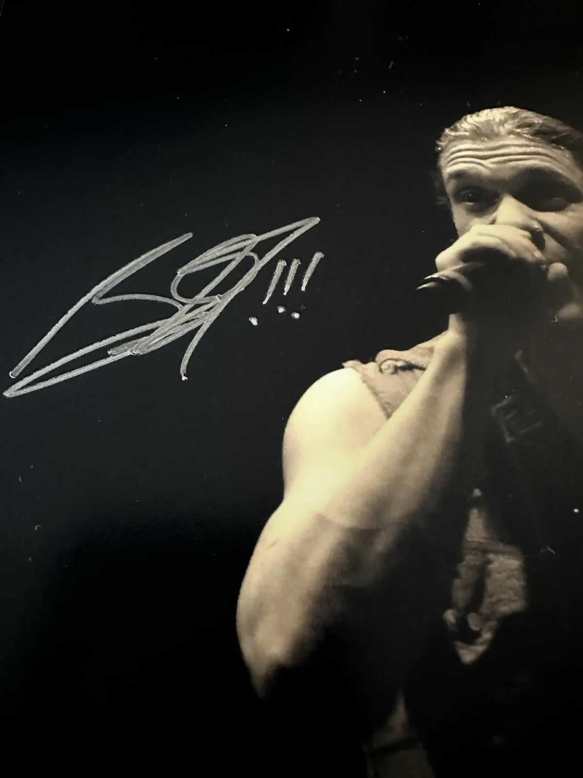 Autographed Brent Smith 8 X 10 Photo (Shinedown), изображение 2