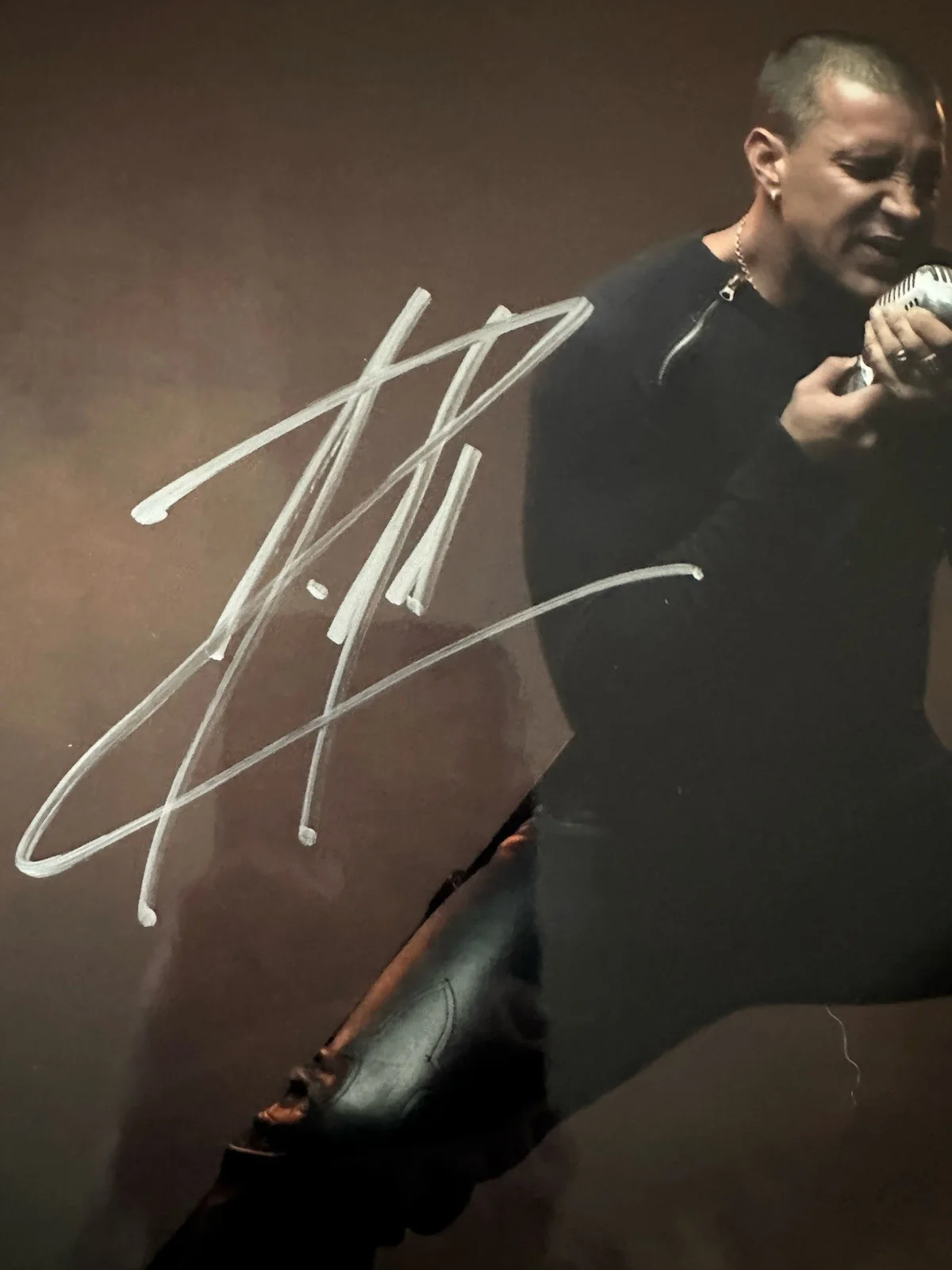 Autographed Scott Stapp 8 X 10 Photo (Creed), image 2