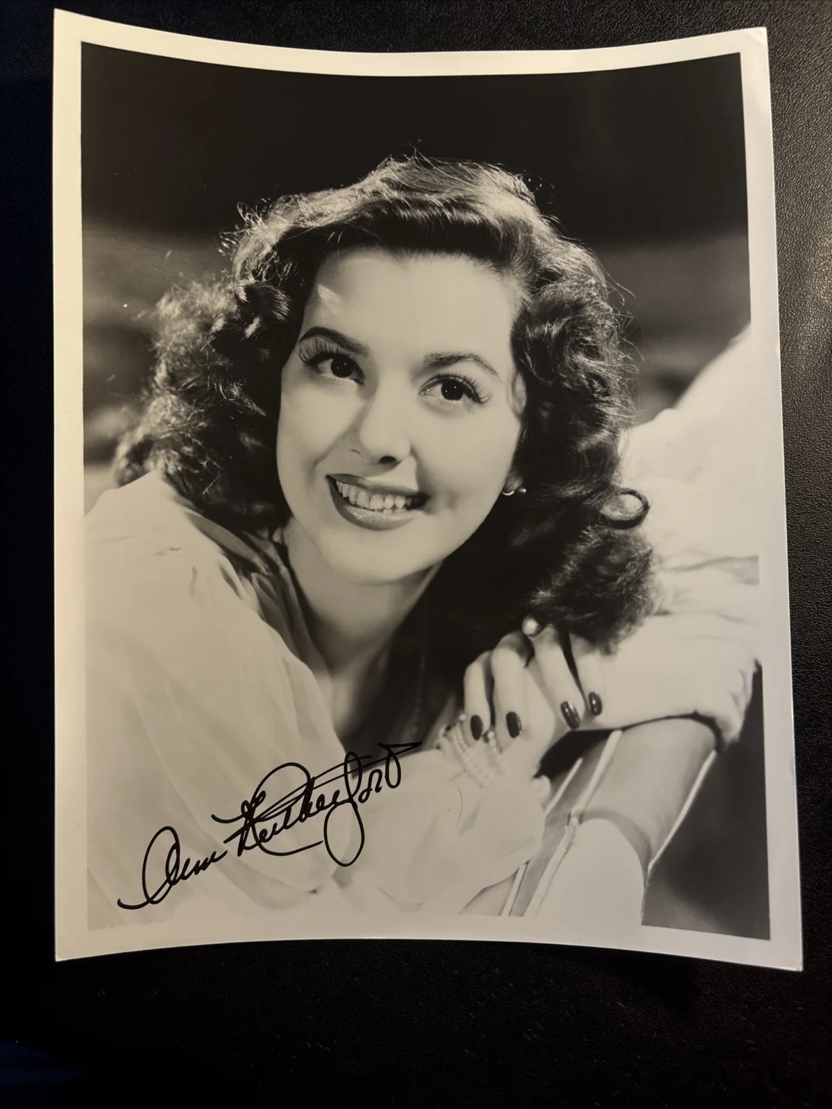 Ann Rutherford — Ann Rutherford Signed 8x10 Photo Autograph Gone With The Wind Carreen O’Hara