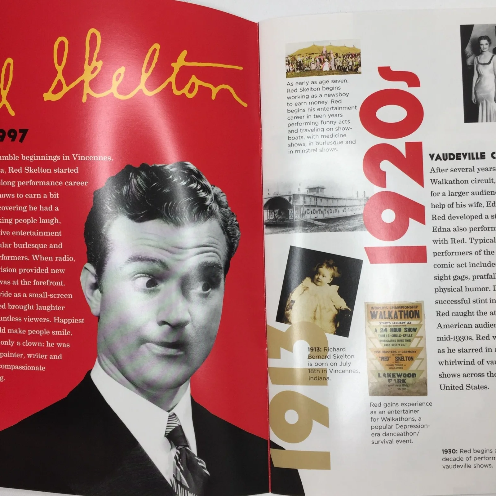 RED Book The Story of Red Skelton Actor Comedian Film Acting Comedy History Fans, изображение 2