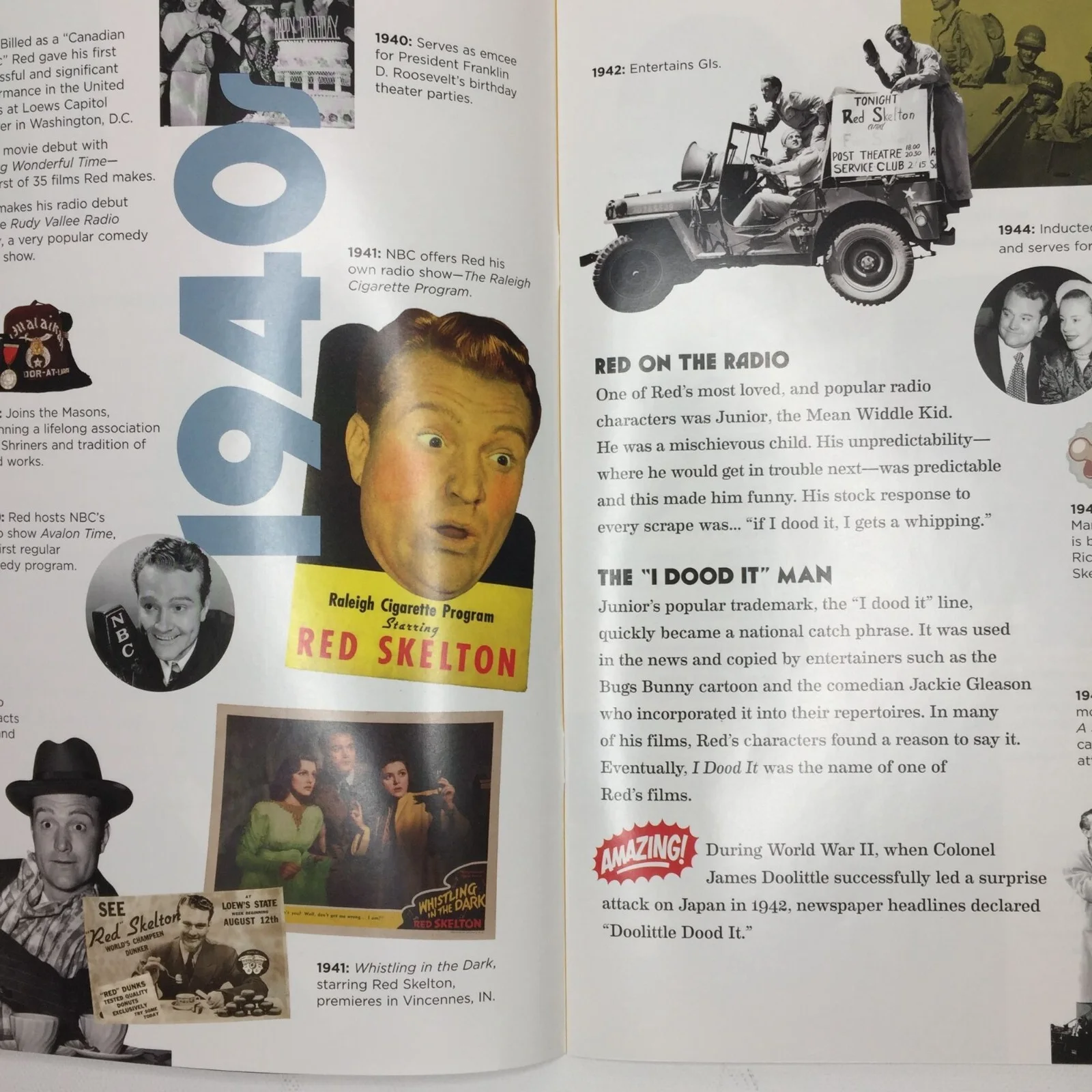 RED Book The Story of Red Skelton Actor Comedian Film Acting Comedy History Fans, изображение 3