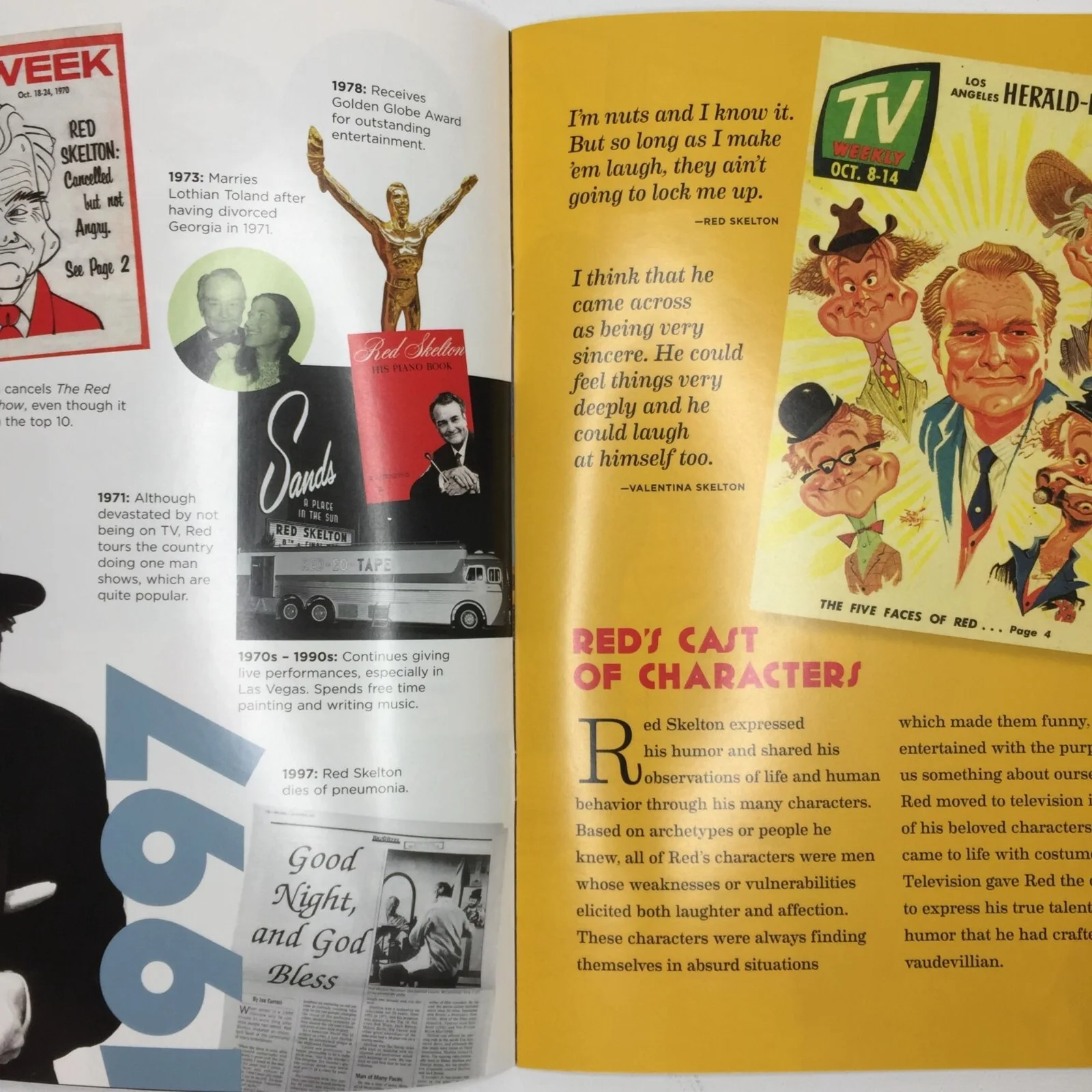 RED Book The Story of Red Skelton Actor Comedian Film Acting Comedy History Fans, изображение 4