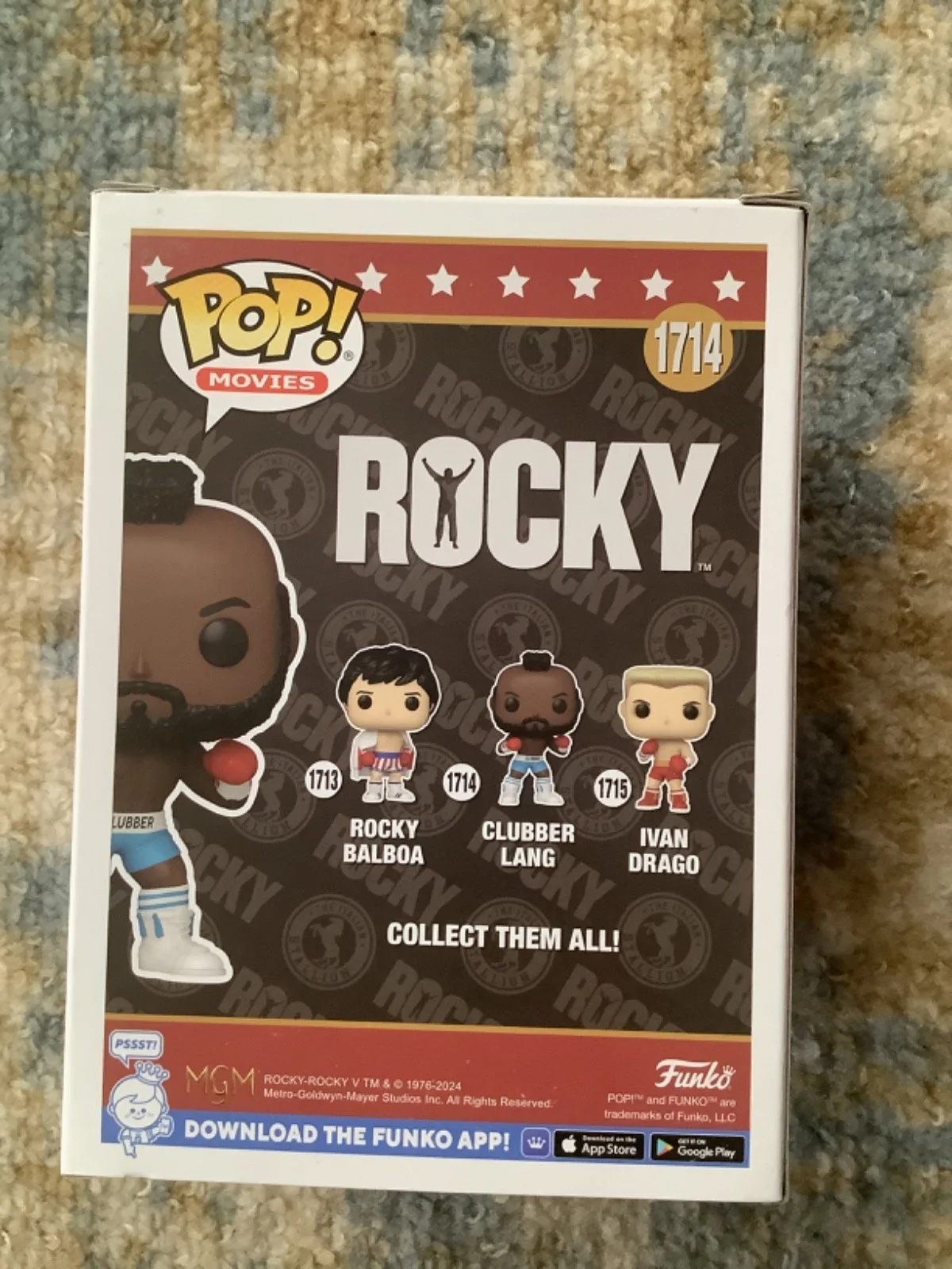 Mr T Signed Funko Pop W/ Character Name Clubber Lang Rocky Beckett, image 3