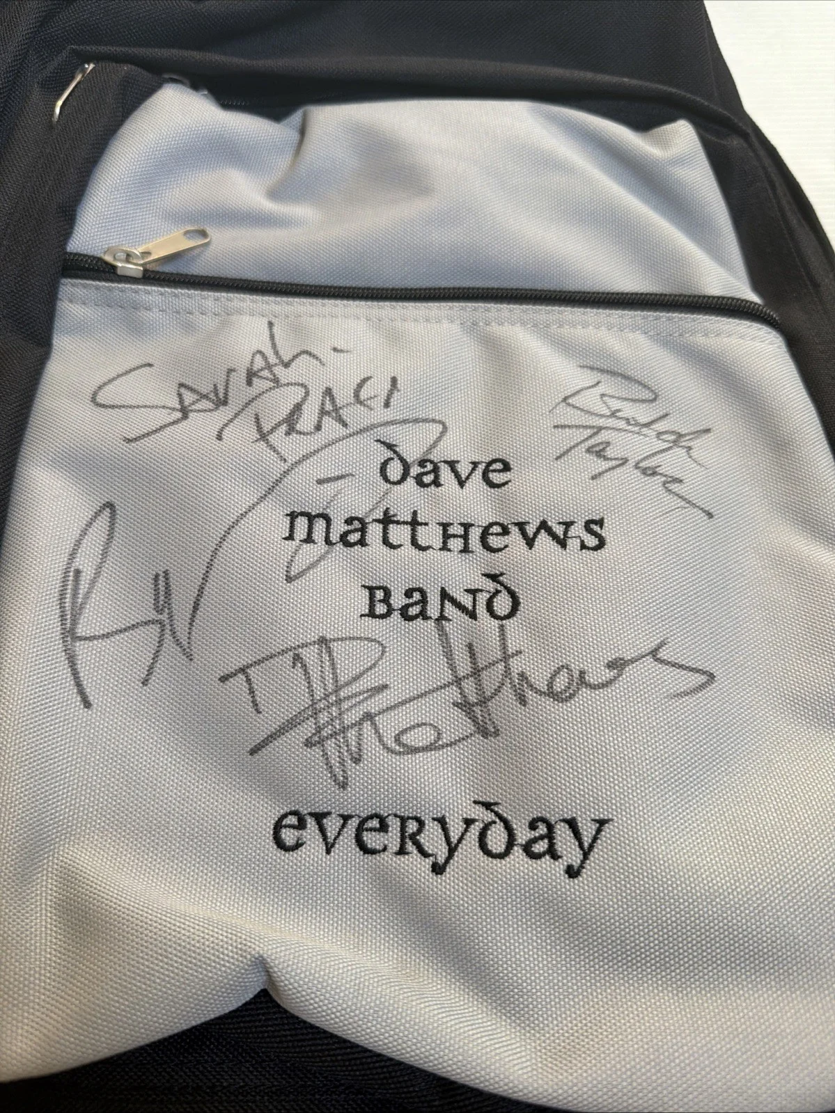 Dave Matthews Band Signed Autograph Original Everyday Backpack No CofA, image 2