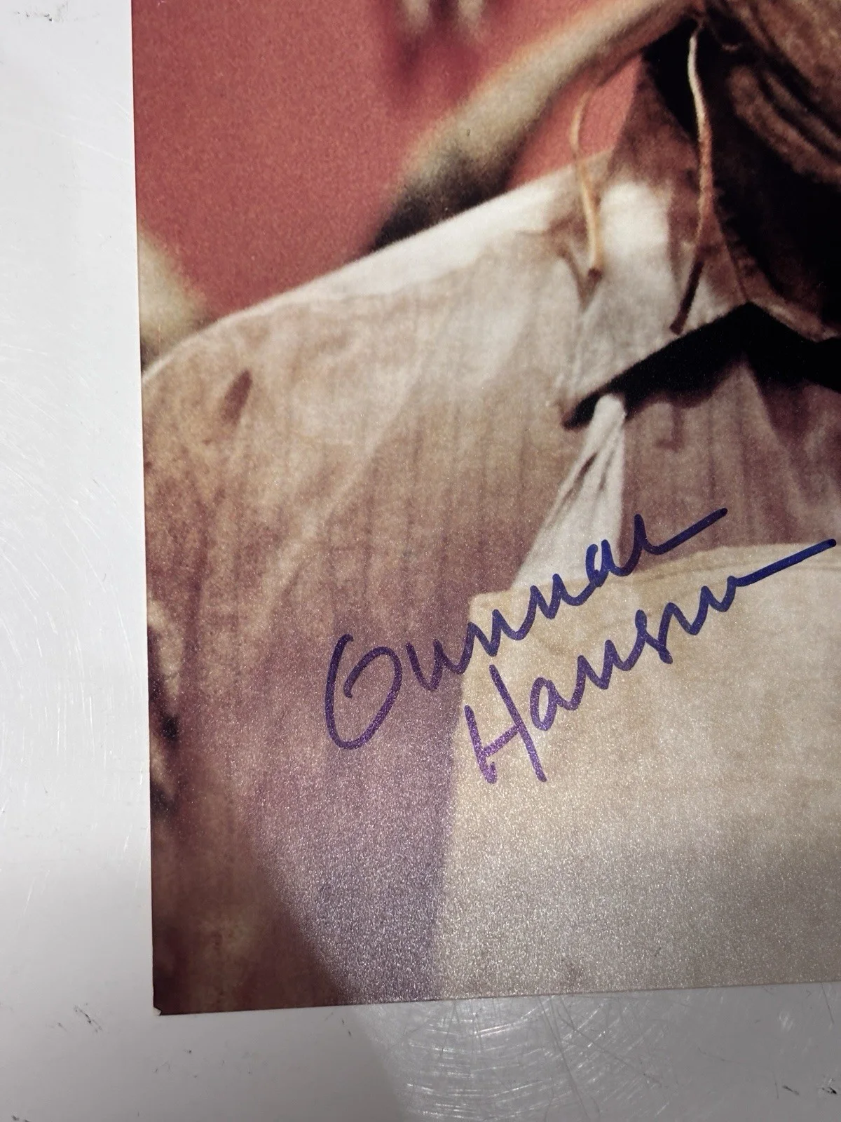 Gunnar Hansen — Gunnar Hansen Signed Leatherface Texas Chainsaw Massacre 1974 8 X 10 Autograph, изображение 3