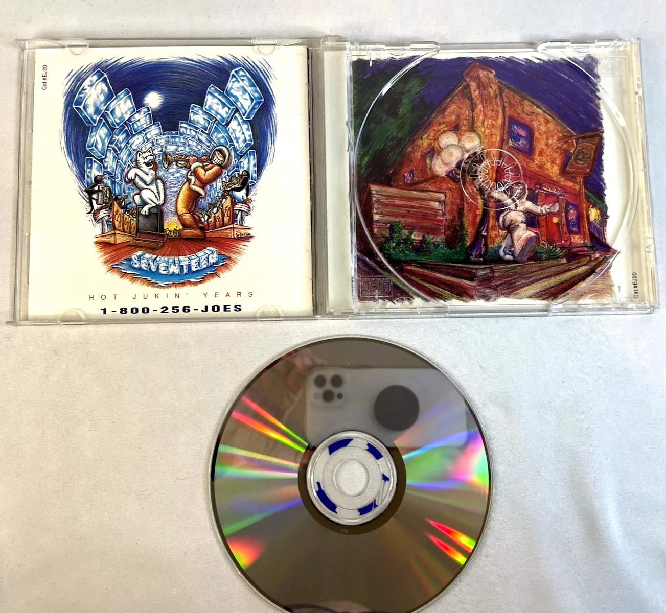 Vintage Signed 1995 Eskimo Joe's 20 Years Later Stillwater Stan Clark CD, изображение 3