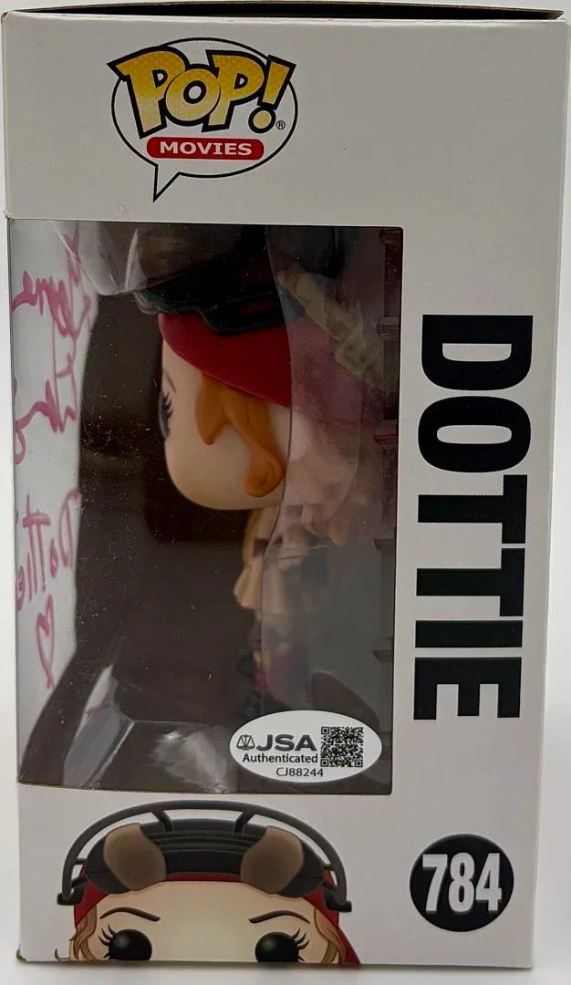 Geena Davis — Geena Davis Signed Funko#784 "Dottie" (A League Of Their Own) w/char name - JSA, изображение 3