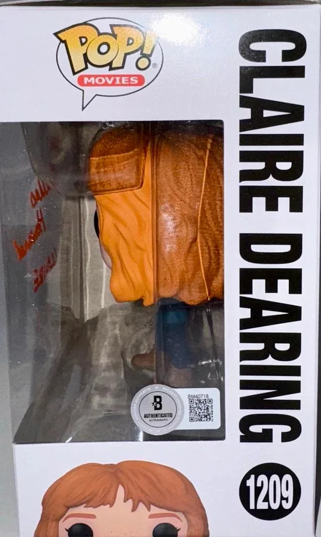 Bryce Dallas Howard — Bryce Dallas Howard Signed Funko #1209 "Claire Dearing" (Jurassic World)-Beckett, image 3