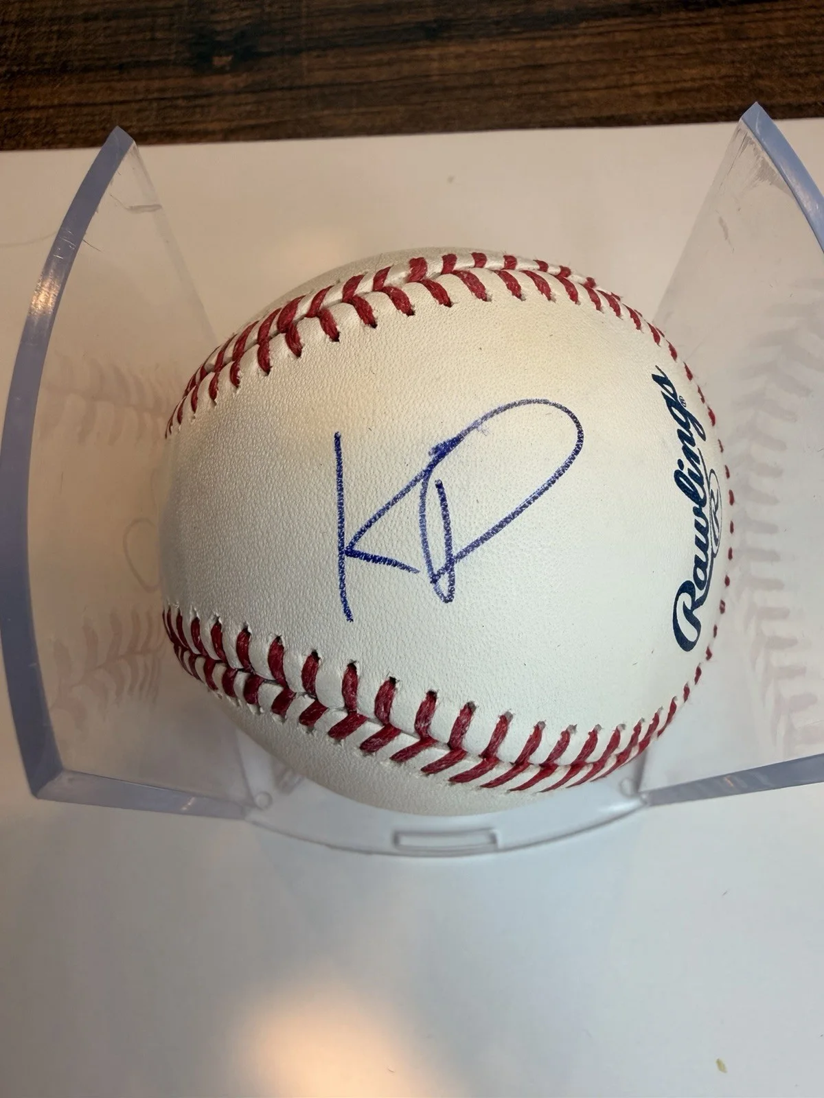 danny mcbride — RARE Danny McBride Signed OMLB with KP Kenny Powers Inscription With Proof, image 2