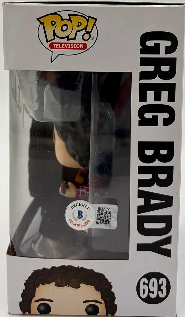Barry Williams — Barry Williams signed Funko #693 (Brady Bunch) - Beckett COA, изображение 3