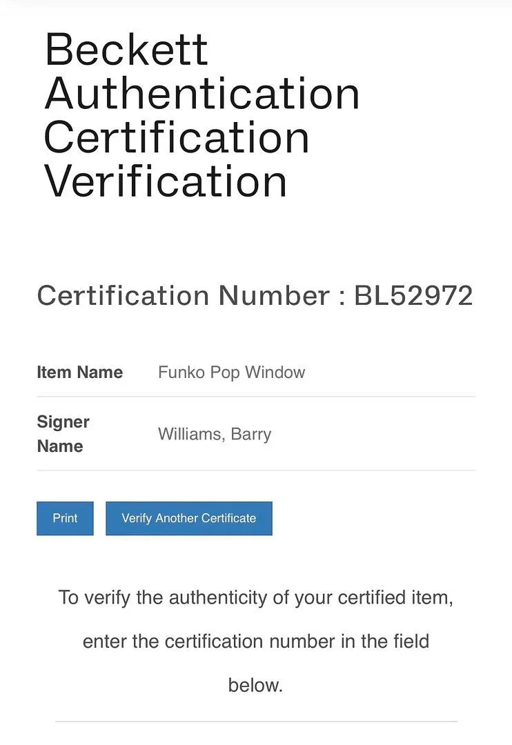 Barry Williams — Barry Williams signed Funko #693 (Brady Bunch) - Beckett COA, изображение 5