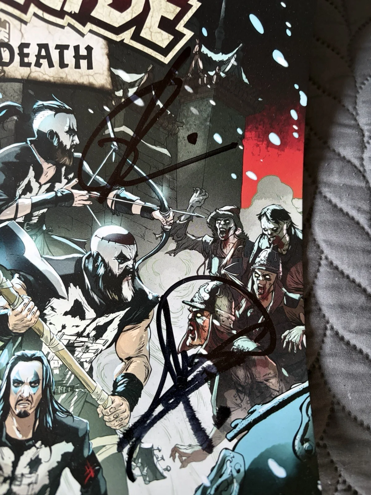 Lacuna Coil Signed Autographed 2026 VIP Poster RARE 11x17 Sleepless Empire, изображение 3