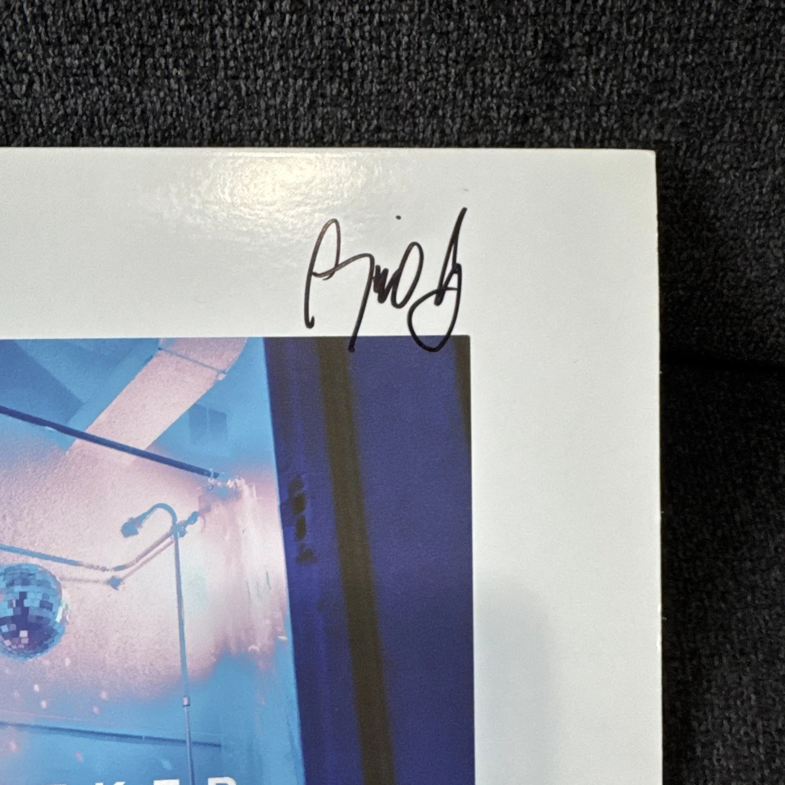 DAYSEEKER SLEEPTALK SIGNED VINYL LP RECORD AUTOGRAPH - BLUE AQUA/OS VARIANT, image 3
