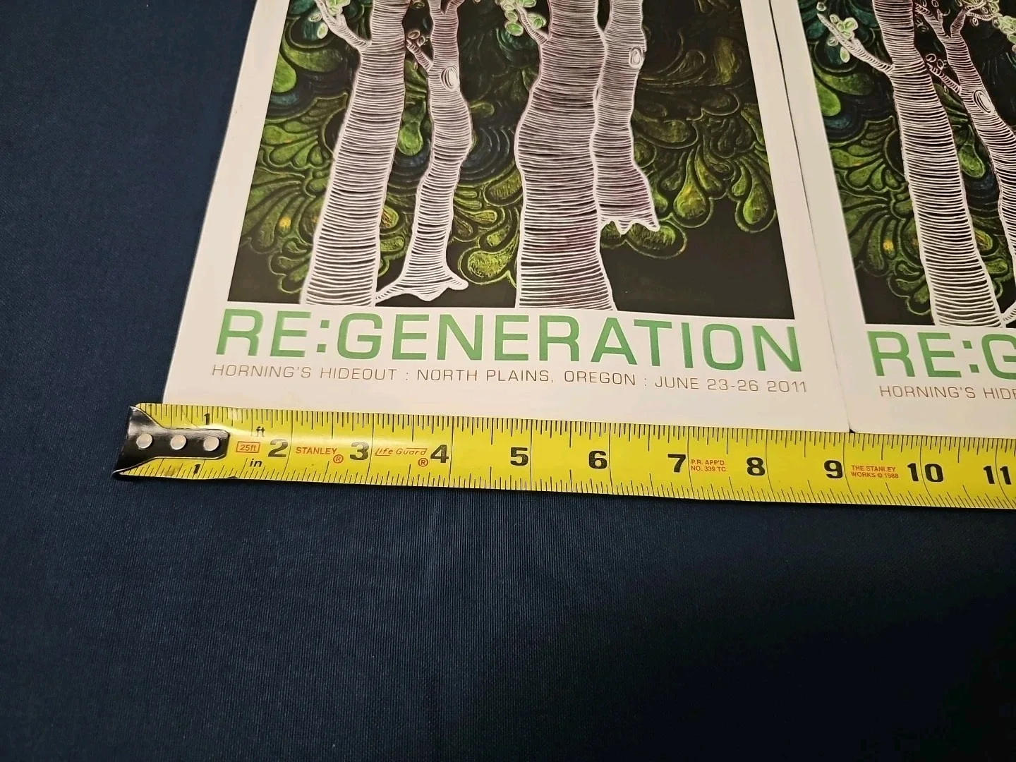 2 - STS9 RE:GENERATION Sound Tribe Sector 9 2011 POSTER SIGNED/ # 38 #40 OF 40🔥, image 3