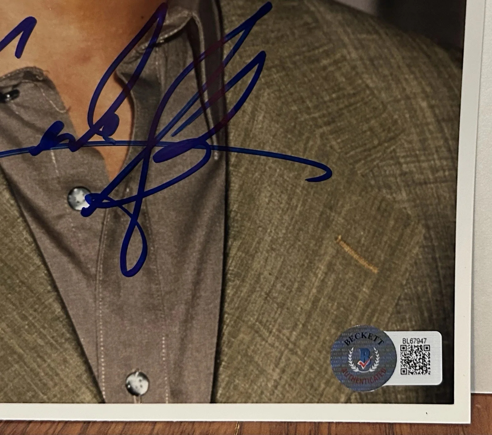CUBA GOODING JR. SIGNED JERRY MAGUIRE 8X10 PHOTO BECKETT BAS, image 2