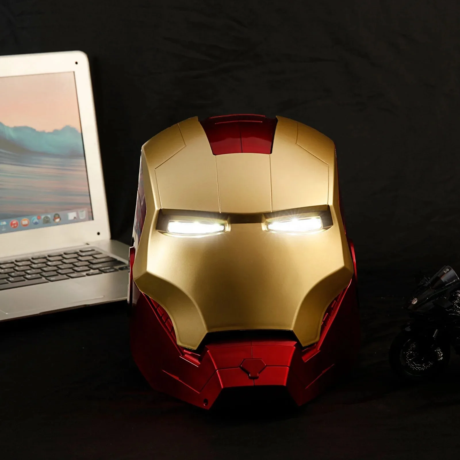 1:1 Iron Man Helmet Cosplay Mask, Adult & Kids Action Figure Toy, изображение 2