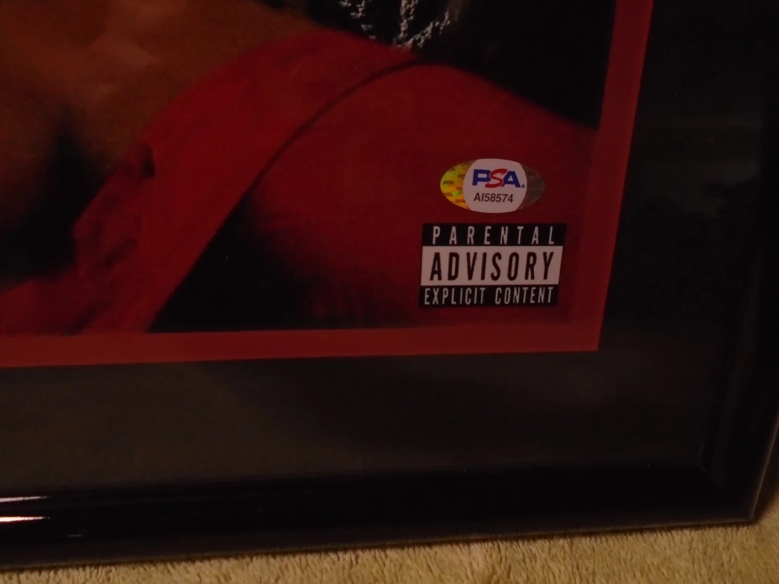 Jack Harlow Signed Autographed Thats What They All Say Vinyl PHOTO 8x8 PSA COA, изображение 2