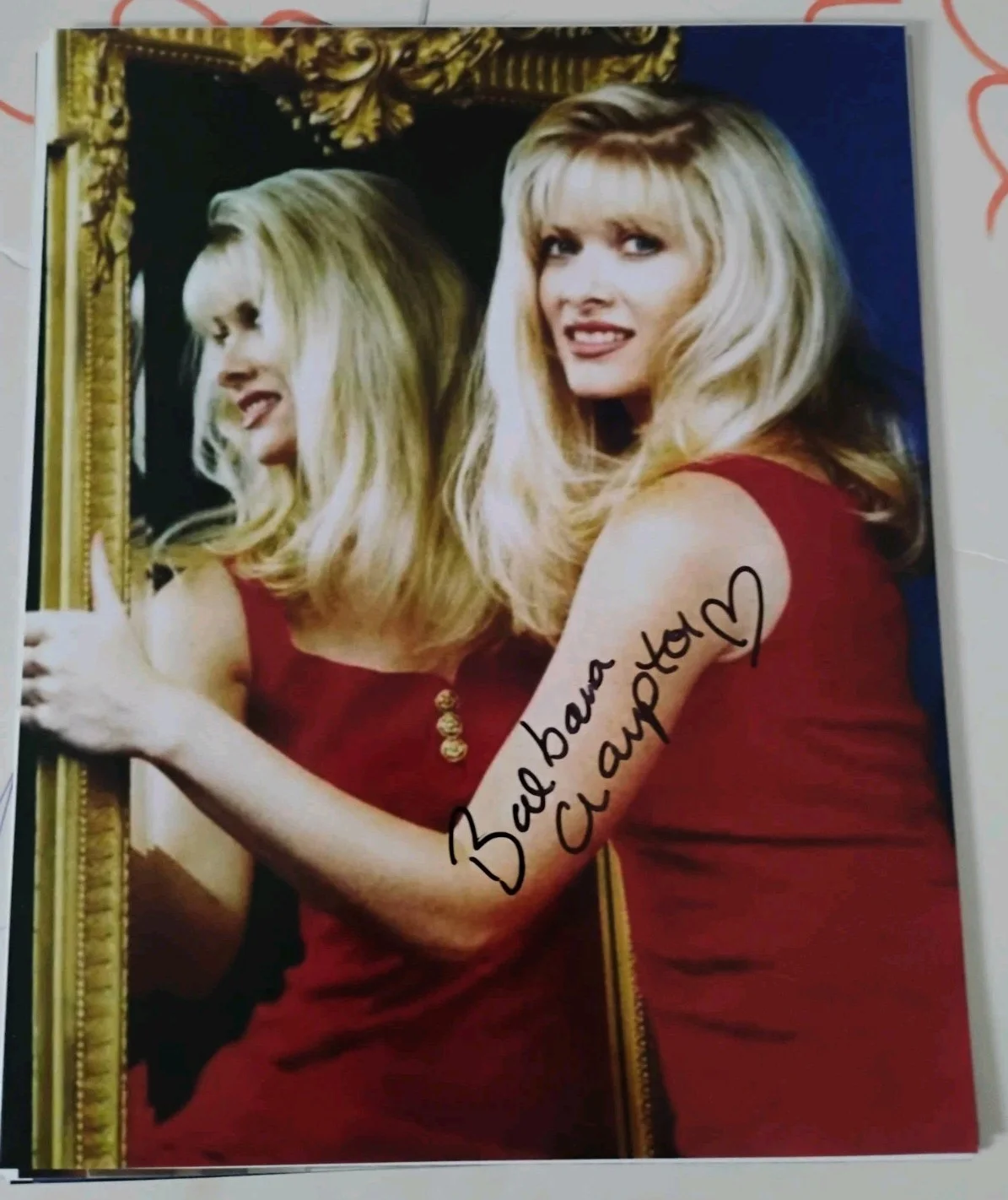 Barbara crampton — BARBARA CRAMPTON HORROR QUEEN ICON SIGNED AUTOGRAPHED 8X10 PHOTO PROOF PICS RARE