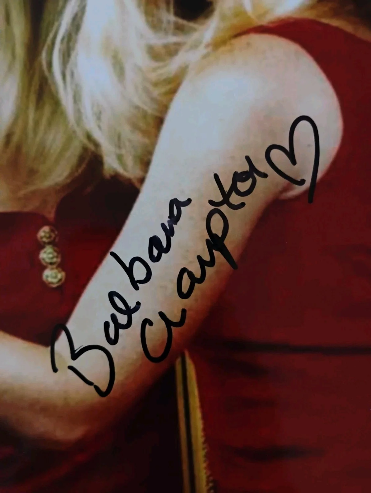 Barbara crampton — BARBARA CRAMPTON HORROR QUEEN ICON SIGNED AUTOGRAPHED 8X10 PHOTO PROOF PICS RARE, изображение 2