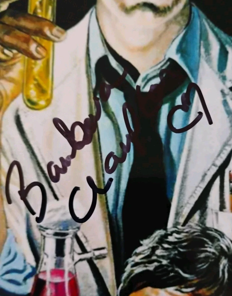 Barbara crampton — BARBARA CRAMPTON HORROR QUEEN ICON SIGNED RE - ANIMATOR 8X10 PHOTO PROOF PICS, изображение 2