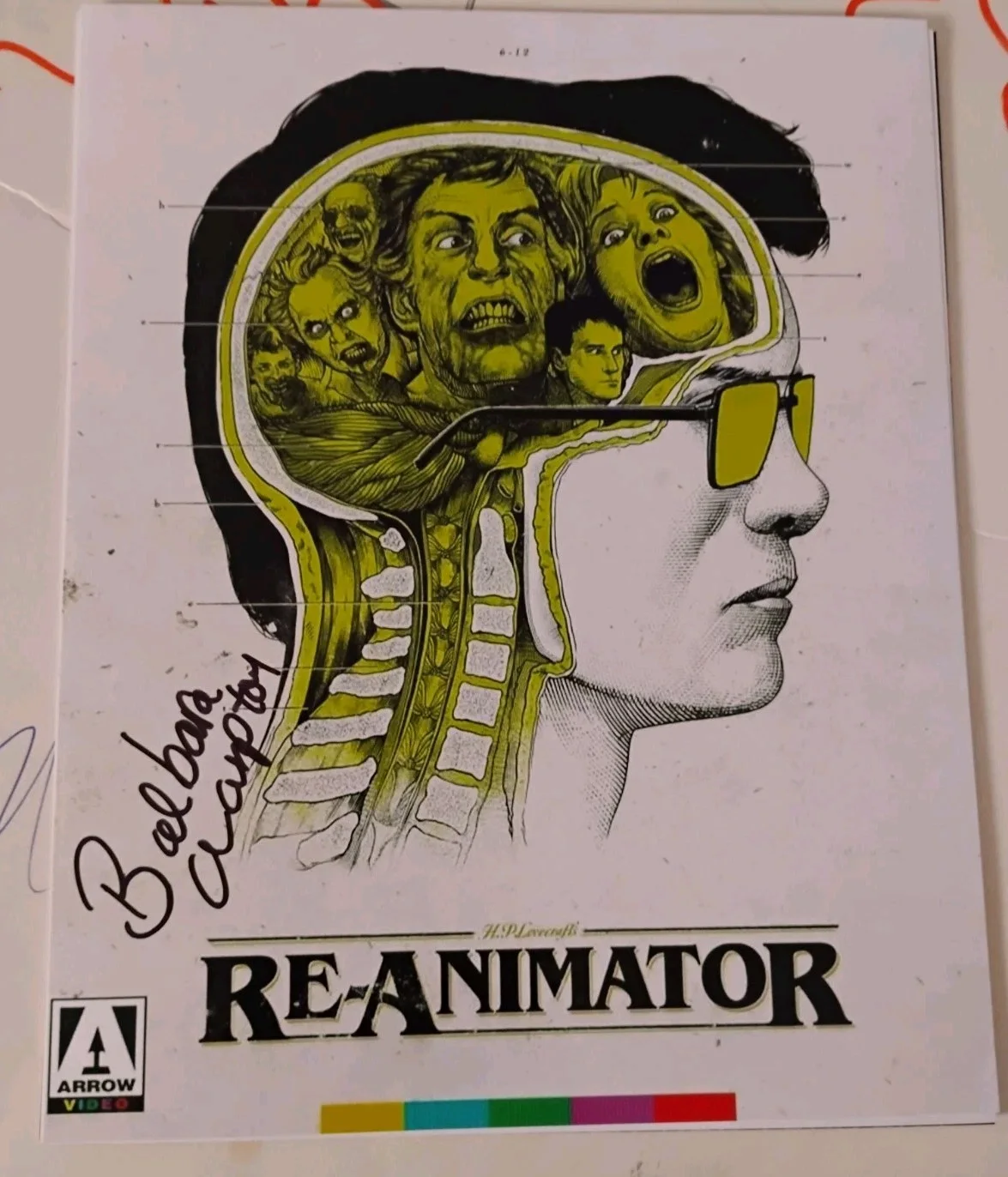 Barbara crampton — BARBARA CRAMPTON HORROR QUEEN ICON SIGNED RE - ANIMATOR 8X10 PHOTO PROOF PICS