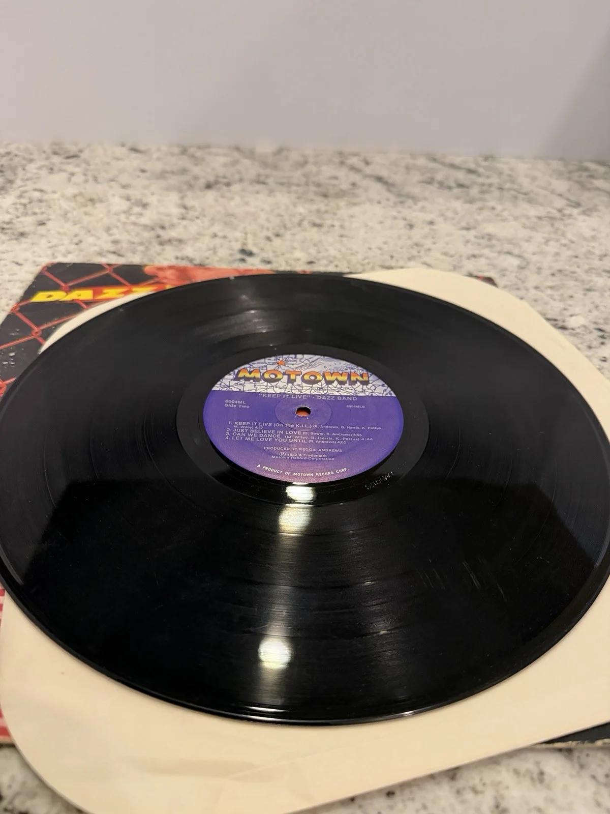 Dazz Band Motown Vinyl Record Keep It Live Original Music Industry, image 5
