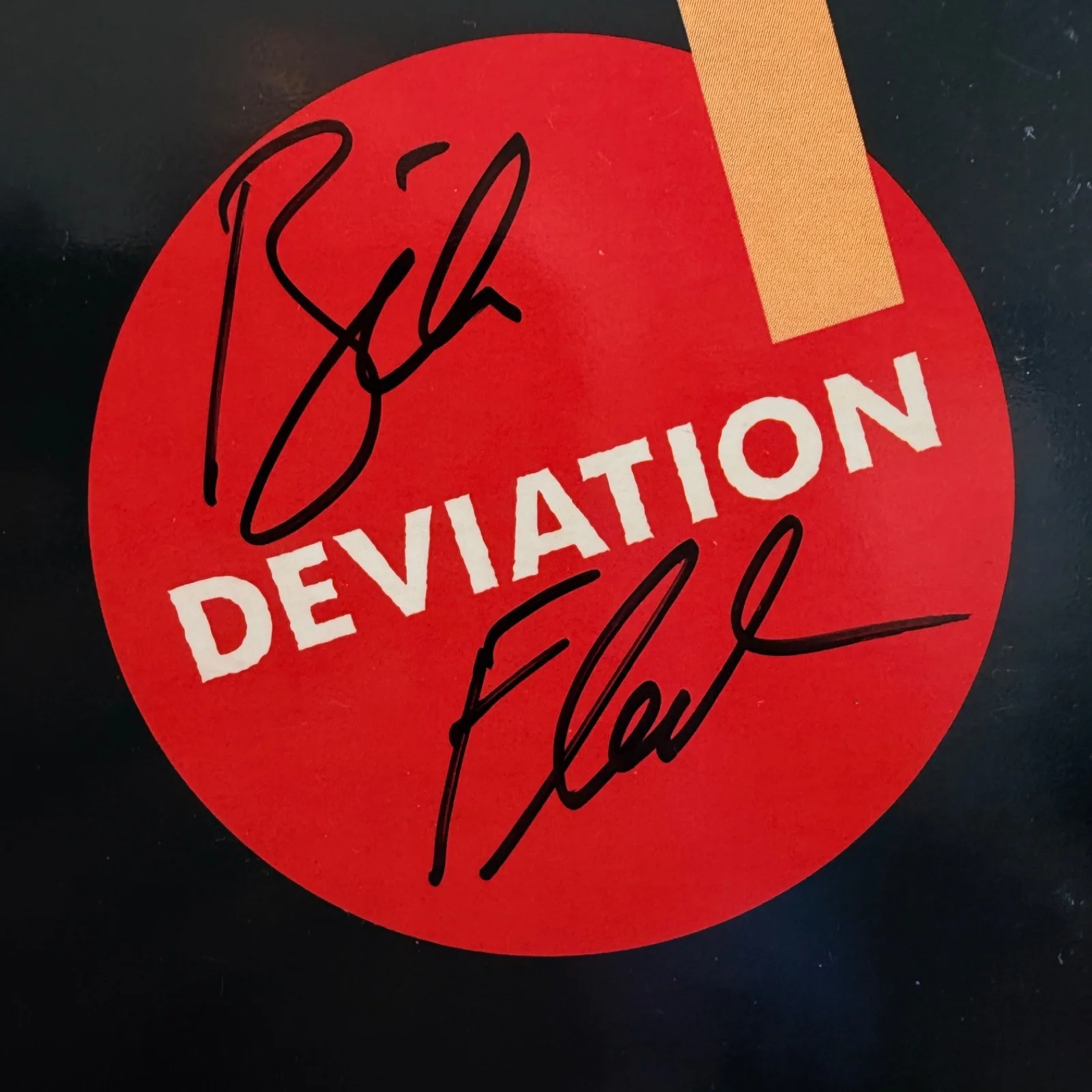 AUTOGRAPHED Bela Fleck - Deviation | USA VINYL pressing | Rounder 0196 | 1984, image 2