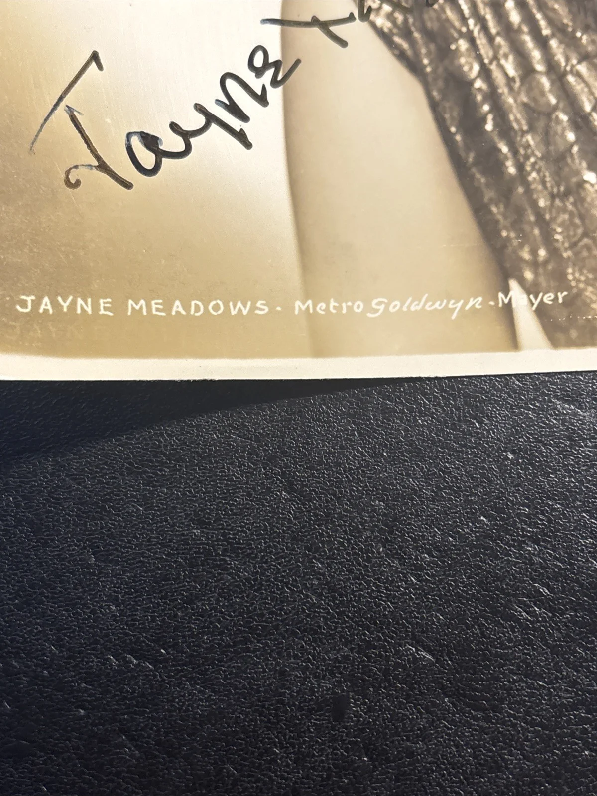 Jayne Meadows — Jayne Meadows Signed 8x10 Photo Autograph Inscribed IAA COA Classic Actress, изображение 3