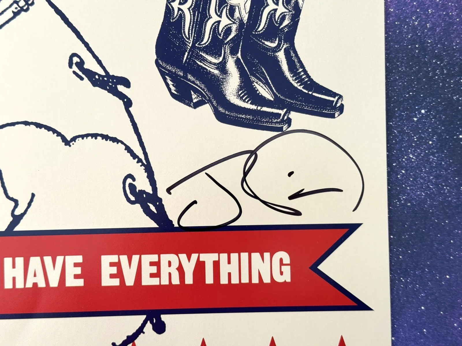 BROTHERS OSBORNE Signed 18x24 Poster Who Says You Can't Have Everything TJ John, изображение 3
