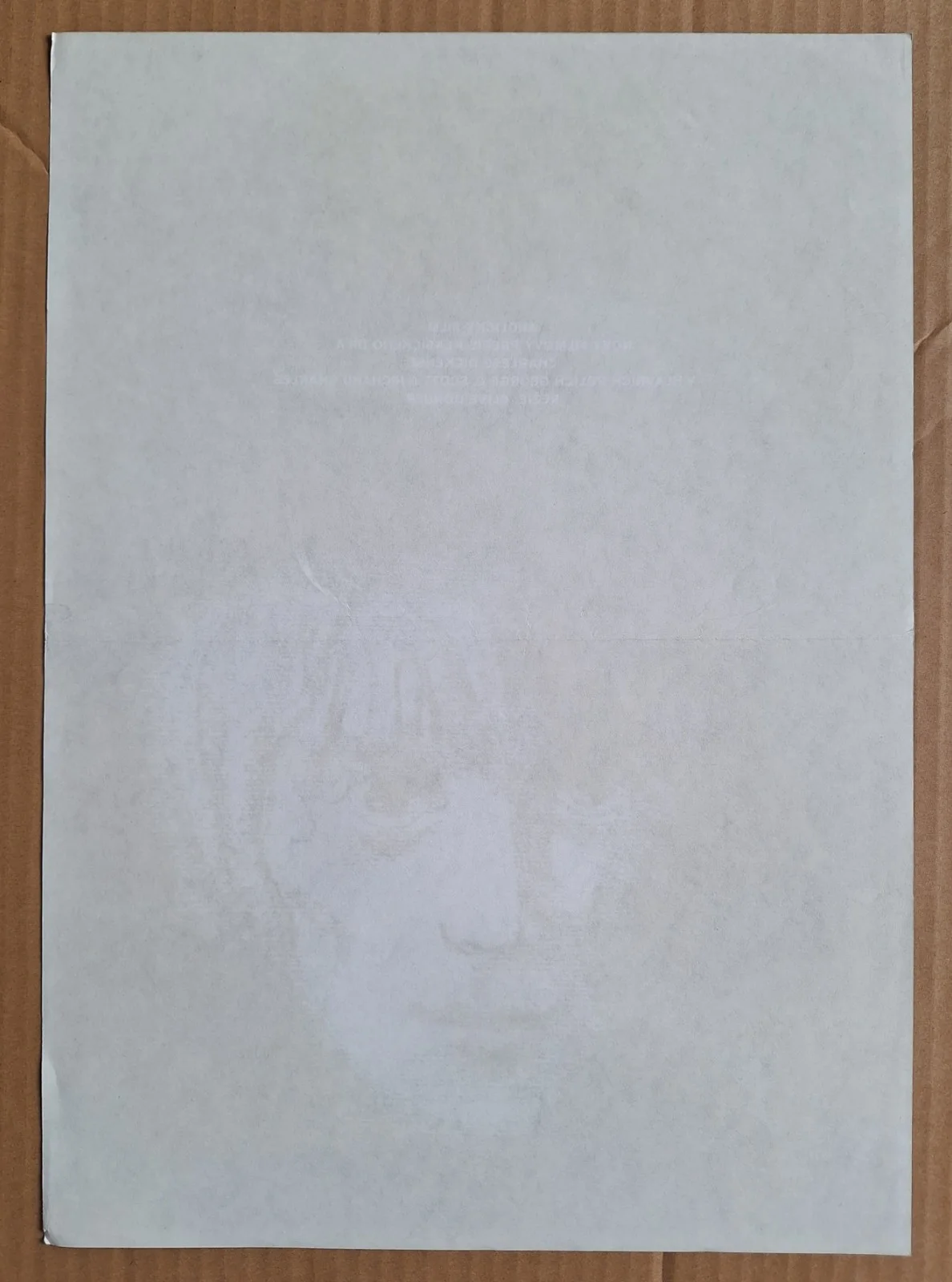 OLIVER TWIST CHARLES DICKENS CLIVE DONNER ORIGINAL A3 CZECH MOVIE POSTER FLEJSAR, image 4