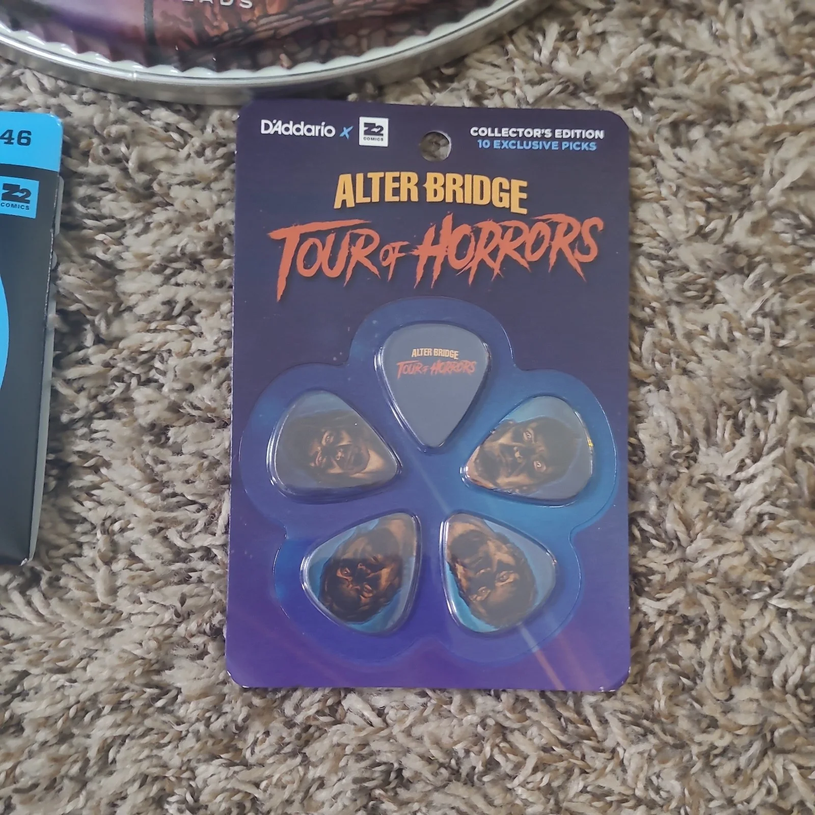 Alter Bridge Tour Of Horrid Limited 10” Evans Drum Head Z2 Exclusive Plus More, изображение 3