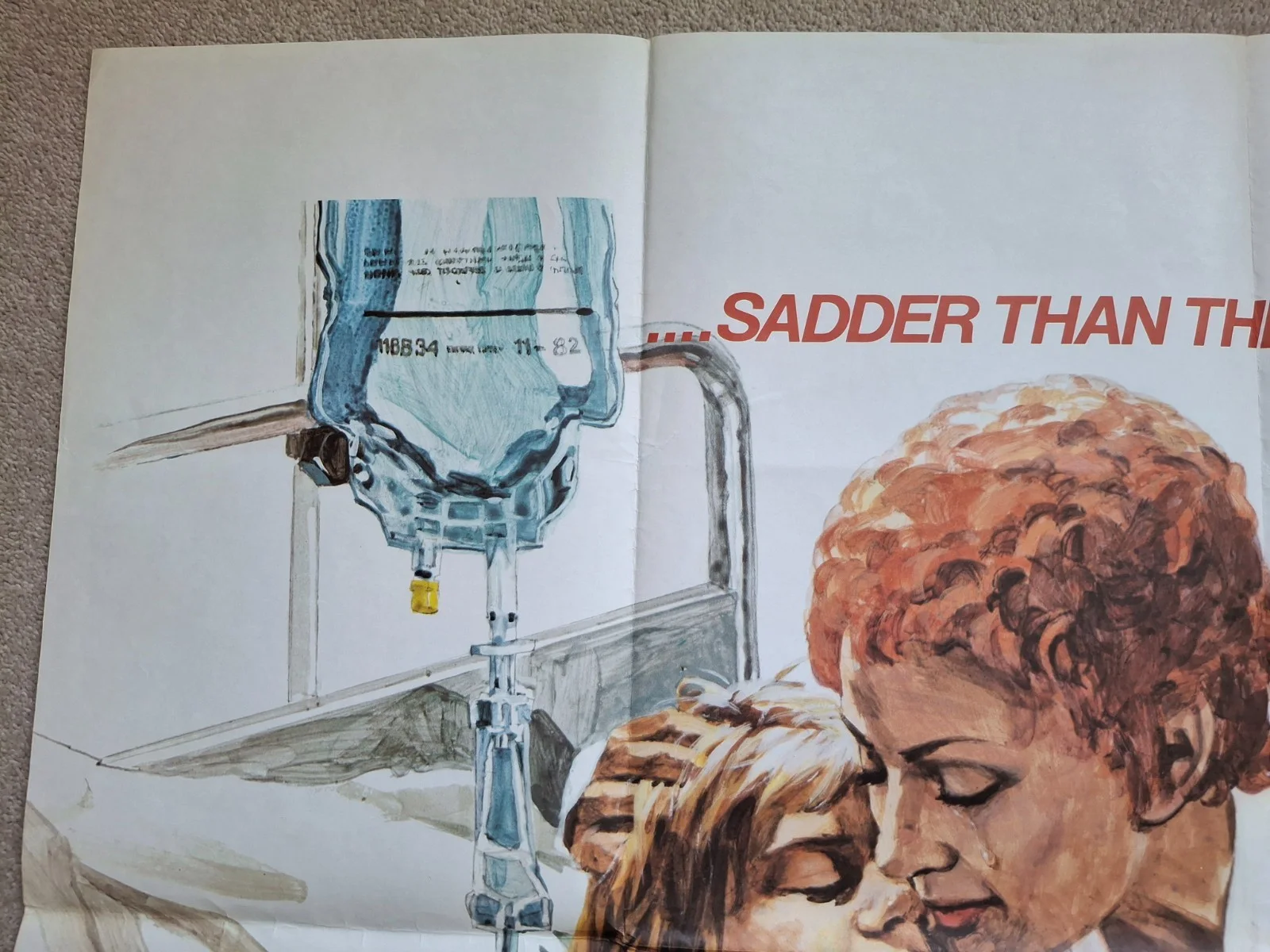 Last Moments Rare Original UK Cinema Film Movie Quad Poster 40 x 30 inches, изображение 4
