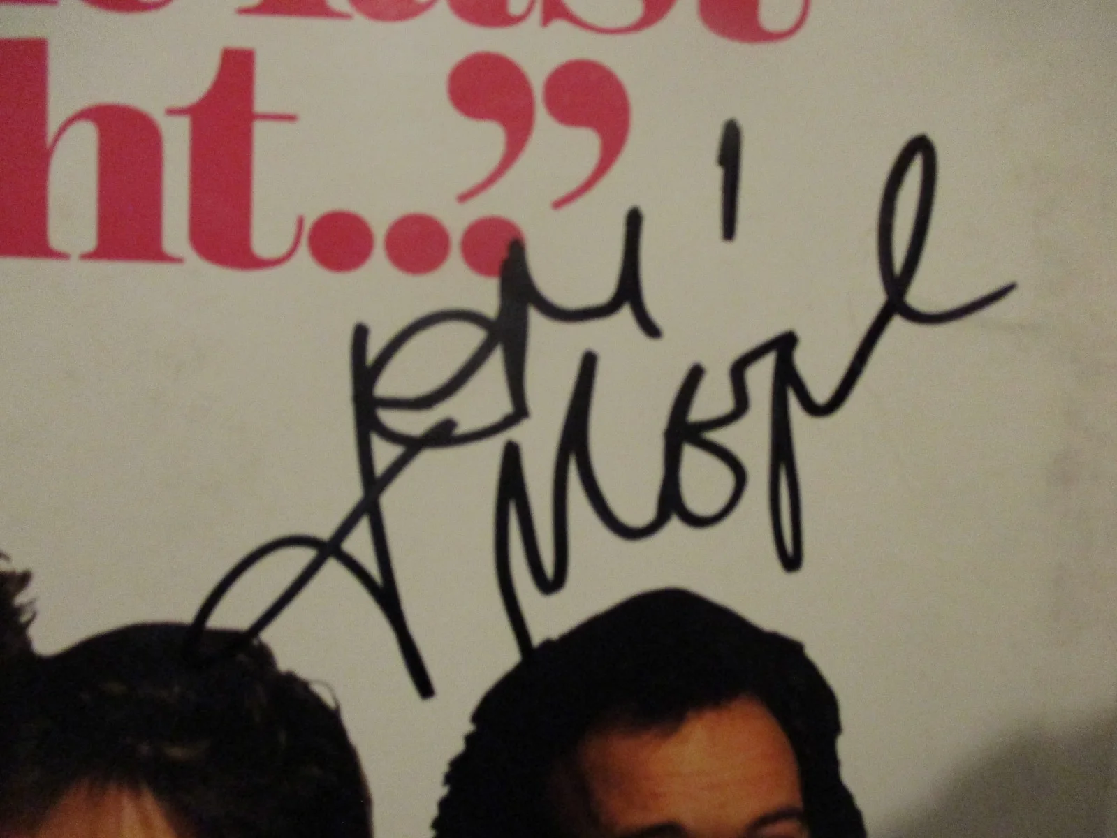 SIGNED DEMI MOORE ALBUM (ABOUT LAST NIGHT SOUNDTRACK, 1986)!!, image 2