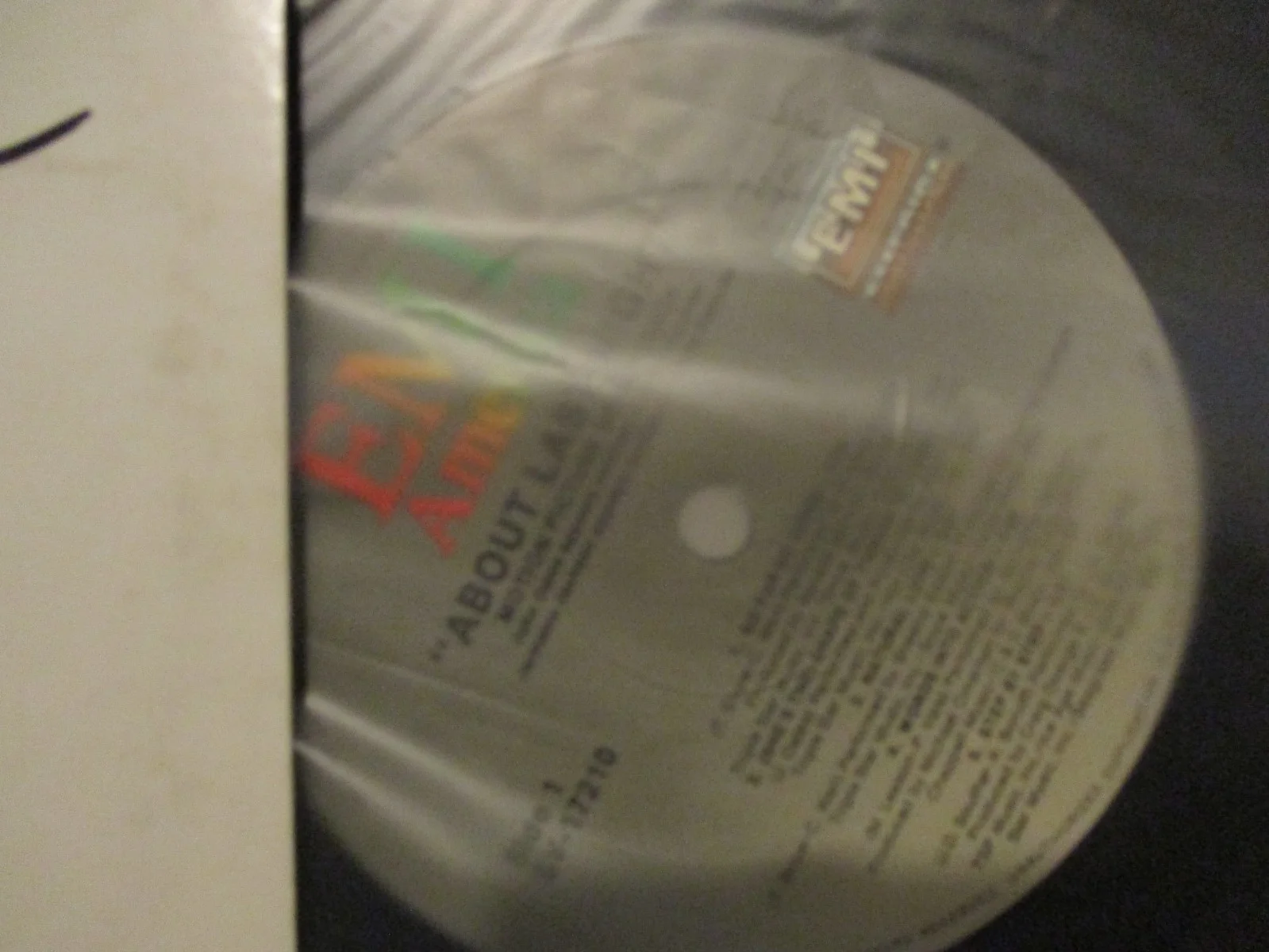 SIGNED DEMI MOORE ALBUM (ABOUT LAST NIGHT SOUNDTRACK, 1986)!!, image 4