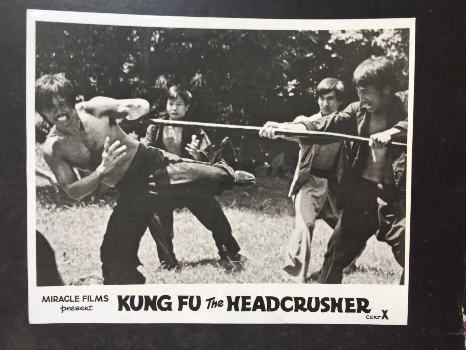Kung Fu The Head Crusher, 7 Original UK Lobby Cards, 1972 Martial Arts Film, изображение 2