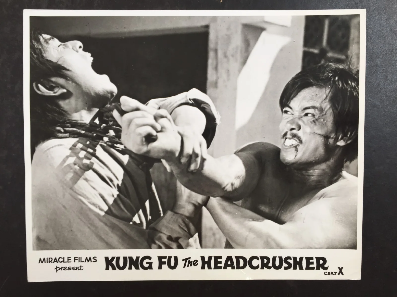 Kung Fu The Head Crusher, 7 Original UK Lobby Cards, 1972 Martial Arts Film, изображение 4