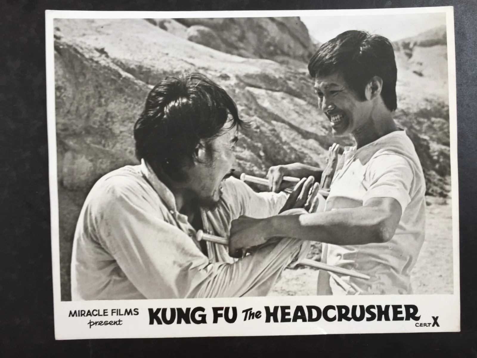 Kung Fu The Head Crusher, 7 Original UK Lobby Cards, 1972 Martial Arts Film, изображение 5